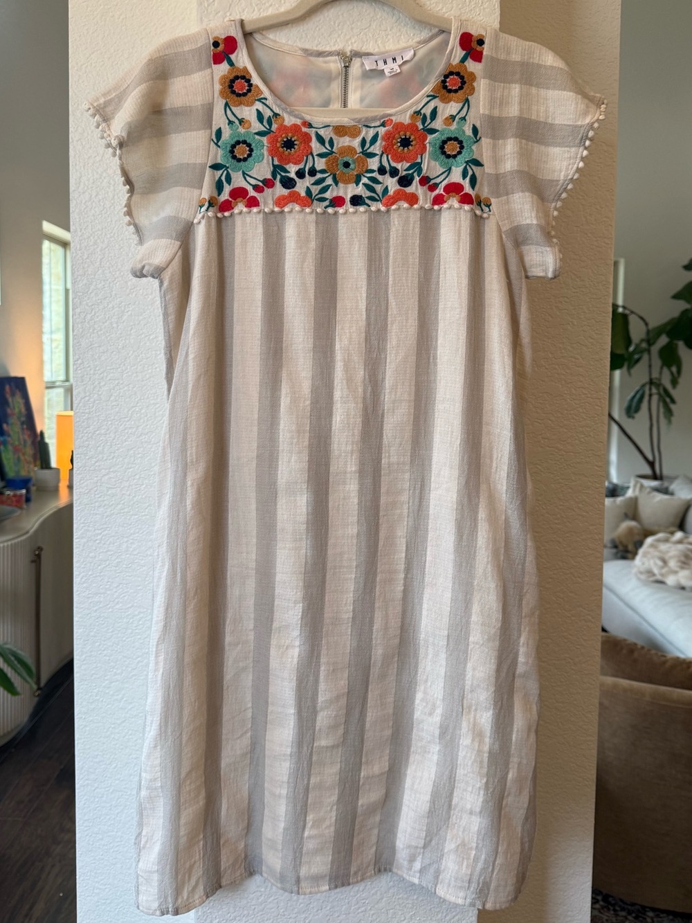 THML | Embroidered Mini Dress👗 🌺